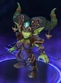 Fel Queen Chromie skin in Heroes of the Storm.