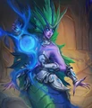 Handmaiden Tyrande alternate hero skin for the priest class.