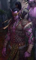 Illidan tel qu'il apparaît durant la Guerre des Anciens, il y a plus de 10.000 ans.