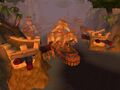 Booty Bay during the WoW alpha phase.