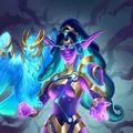 Champion Tyrande alternate hero skin for the priest class.