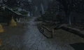 The village outside the tower that only exists inside the instance.