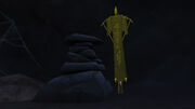 Large Unmarked Stone Cairn