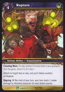 Rupture TCG Card