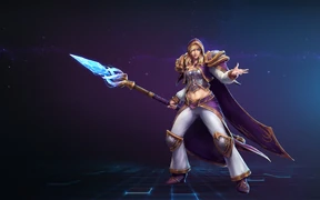 Jaina's artwork in Heroes of the Storm.