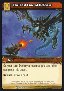 The Last Line of Defense TCG Card