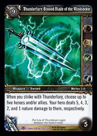 Thunderfury Blessed Blade Of The Windseeker Through The Dark Portal Wowpedia Your Wiki Guide To The World Of Warcraft