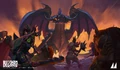 In the trailer for Onyxia's Lair.
