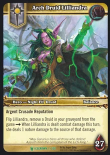 Arch Druid Lilliandra TCG Card