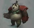Pandaren concept art.