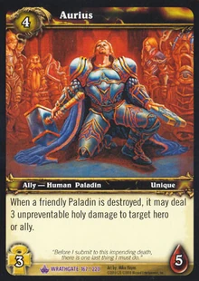 Aurius TCG Card