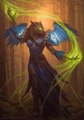 Jasmia, Nature's Chosen, a worgen druid.