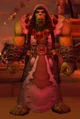 Thrall at Gallywix Docks, model before patch 4.2.