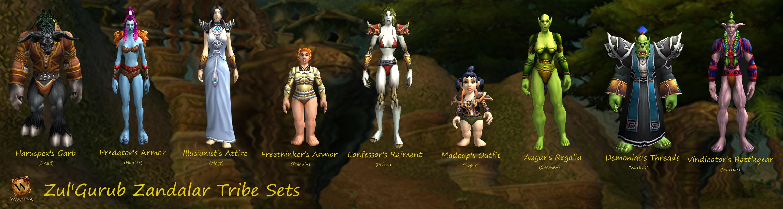 Zandalar Tribe set - Wowpedia - Your wiki guide to the World of