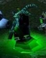 The necromancer in Warcraft III.