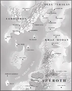 A map from Warcraft II.