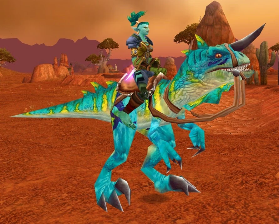 Riding Raptor (Turquoise)
