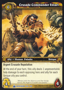 Crusade Commander Entari TCG Card.jpg