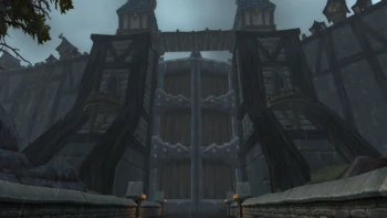 The wall seen from Gilneas.