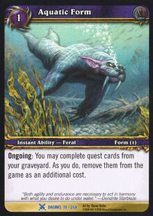 Aquatic Form TCG Card