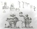 Blood elf building concepts.