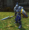 Battle for Azeroth-era Stormwind footman.