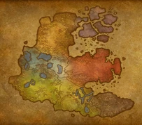 Textless version of the early map.
