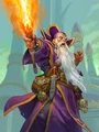 Antonidas in Hearthstone Mercenaries.
