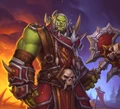 Varok Saurfang in Hearthstone: Book of Heroes.