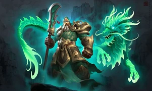 Guan Yu Uther alternate hero.