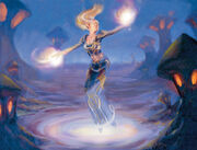 Nalonae, a blood elf priest.