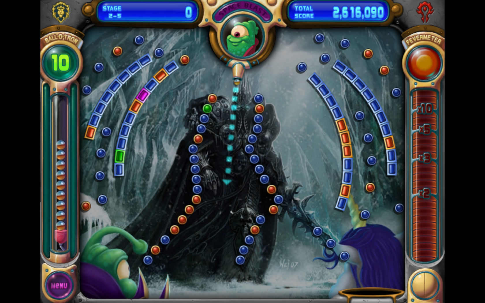 peggle nights bonus levels wow pack 1