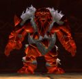 Original molten giant model, replaced in patch 4.2.0.