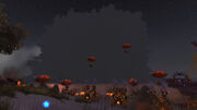 The Horde about to attack Teldrassil