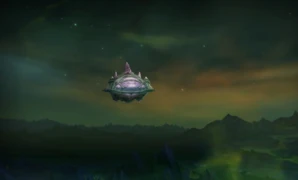 Hovering over Argus.