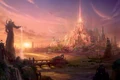 Quel'Thalas at its foundation, seemingly displaying the Sunwell Light as its pinnacle.