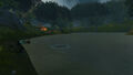 Troll fishing at the lake before Battle for Azeroth.