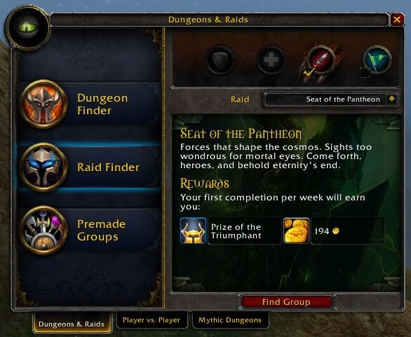 Raid Finder - Wowpedia - Your Wiki Guide To The World Of Warcraft