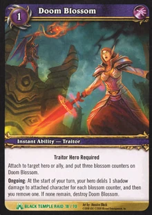 Doom Blossom TCG Card