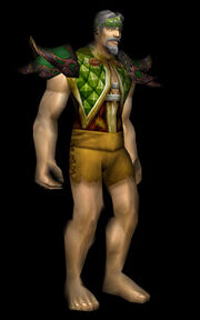 Human male wearing the Sylvan armor