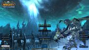 Login screen Wrath of the Lich King