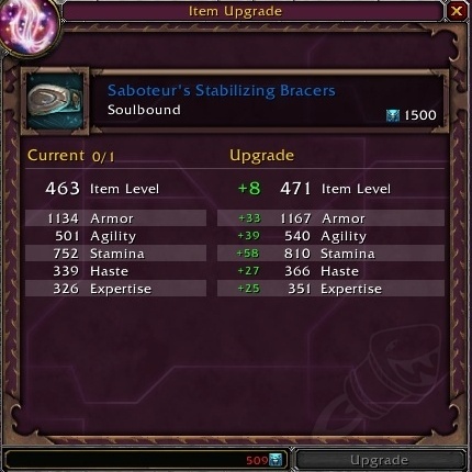 item level wow addon