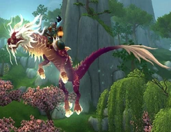 The Heavenly Crimson Cloud Serpent.