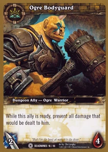 Ogre Bodyguard TCG Card