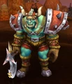 Warlords of Draenor-era grunt armor with helmet.