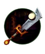 The updated World of Warcraft Ashbringer model, added in Legion.