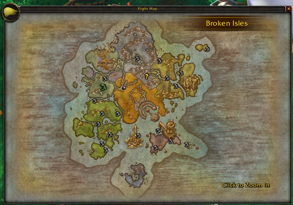 world of warcraft legion map