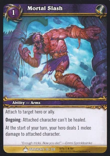 Mortal Slash TCG Card