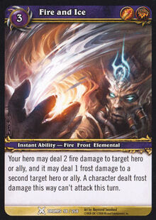 Fire and Ice TCG Card