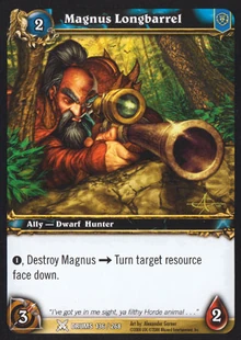 Magnus Longbarrel TCG Card